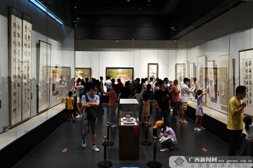 国家精品艺术盛宴亮相广西美术馆 迎来观展高峰